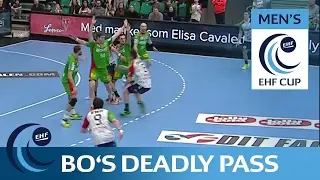 Bo Spellerberg has the eye for the deadly pass | KIF Kolding Kobenhavn vs SC Magdeburg | EHF Cup