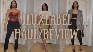 MY FIRST TIME SHOPPING....JLUXLABEL | TRY ON HAUL/REVIEW