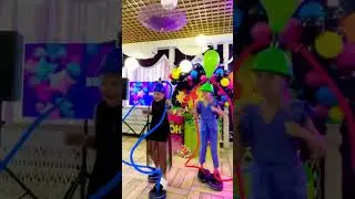 It was very loud 🔥 #kidsparty #kidseventdubai