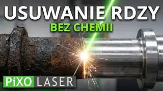Laserowe czyszczenie powierzchni - czyszczenie silników.