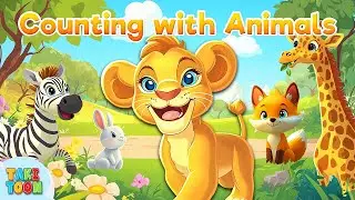 Count Along with Animals |&nbsp; Fun Educational Video&nbsp;| Numbers 1-10