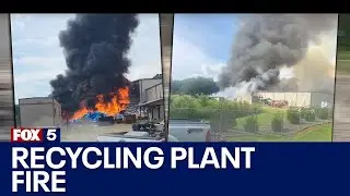 I-Team: Recycling center blames SK Battery for fire that destroyed business