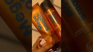 Trying out the VIRAL Matrix mega smooth range #hair #haircare #shorts #ytshorts #youtubeshorts #pr