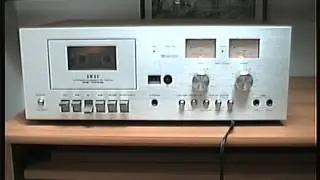 prova akai cs 705d dopo restauro