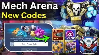 MECH ARENA PROMO CODES NEW 2025 - ACTIVE  REWARD MECH ARENA CODES