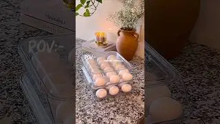 Random Household restocks ASMR 🥚🧈🍓 #asmr #restock #homeorganization #satisfyingvideo