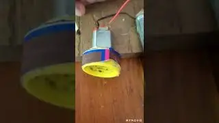 how to make a matchstick burn machine with DC motor
