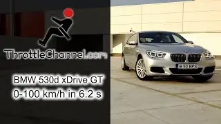 BMW 530d xDrive Gran Turismo acceleration - ThrottleChannel.com