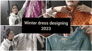 Latest winter dress designing|| sapphire dress designs || moqadas Haider dress designs