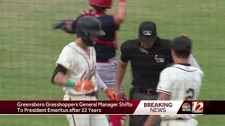 Greensboro's 'Mr. Grasshopper', Donald Moore, steps down as baseball team's general manager