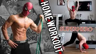 SuperHero Full Body Workout at Home (No Gym No Weight).