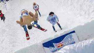 Frozen Pool Jumping Contest - Red Bull Jump & Freeze Lebanon