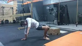 Inverted Crawl Hip Lift with Reach