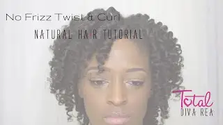 Frizz Free Twist & Curl Tutorial l TotalDivaRea
