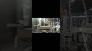 Opening machine one-to-two intelligent connection, perfect solution for plate furniture factory