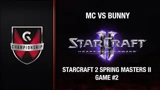 MC vs Bunny - GC's 2015 SC2 Spring Masters II (Game #2)