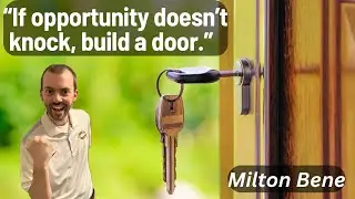 Opportunity Not Knocking? Time to Build a Door! (DIY Your Future)
