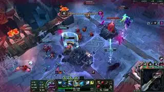 League of Legends Destroying on Braum vs Pantheon & the OP AFK