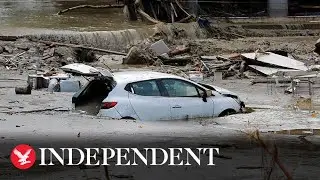 Stranded locals rescued from rooftops as floods hit Turkish coastal town