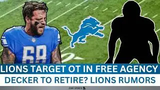 Lions Rumors: Lions Pursuing OT In Free Agency + Blockbuster Trade Idea