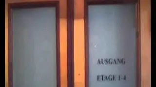 1910 Maschinenfabrik Wiesbaden elevator w. two doors in Wiesbaden, Germany