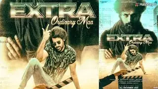 extra-ordinary man movie trailer//Nithin//sree Leela// promo