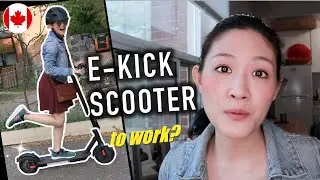 E-scooter to get to work in Toronto Canada? (8.5 inch XPRIT E-Kickscooter) | Living in Canada