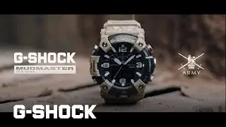 BRITISH ARMY x G SHOCK MUDMASTER collaborationProduct CASIO