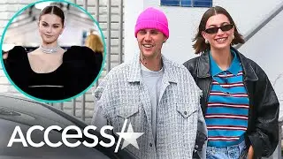 Justin Bieber & Hailey Bieber All Smiles On LA Walk Amid Selena Gomez Drama