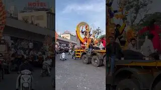 DurgaMatha🙏 #hyderabad #durga Matha Nimajjanam #youtubeshorts #durga #durgadevi #bathukamma
