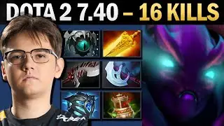 Spectre Pro Carry with Radiance and 16 Kills - Dota 7.41