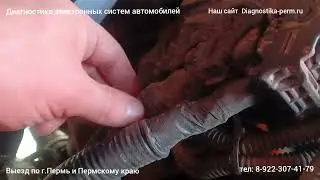 КАМАЗ евро троит, определяем не исправную форсунку