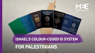 Israel's Colour-coded ID system for Palestinians