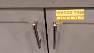 Modern Elegance in Every Pull! ✨ Satin Nickel Handles for Cabinets & Drawers