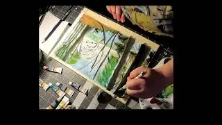 Preview of Watercolor Time Lapse Jorden Lake