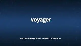Advanced Reporting - End User - Workspaces - Switching Workspaces