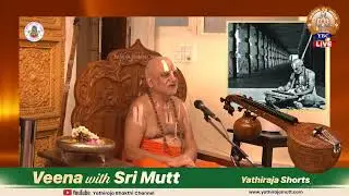 Veena with Sri Mutt || #veena #spiritual #srirangam #tirumala