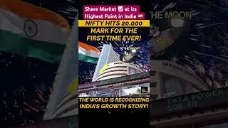 NIFTY Reaches 20,000 for the first time #sharemarket