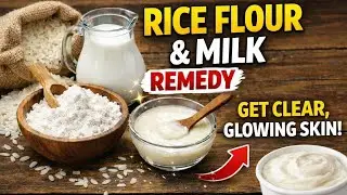 DIY Rice flour & Milk /rose water Honey |
