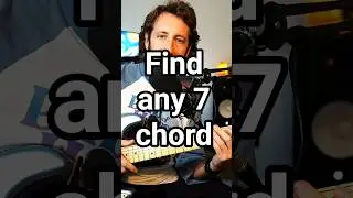 Easy Guitar Hack: Turn Any Barre Chord Into a 7 Chord With One Finger Lift  #guitarlesson