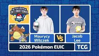 Maurycy Wilczek vs Jacob Lee - Pok&eacute;mon TCG Senior Finals | EUIC 2026
