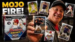 2025 Bowman Draft Mega Box Opening | Mojo Refractor Packs!