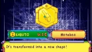Kabuto medal evolved and provided new medaforce (Medabots Metabee Version Ep 3)