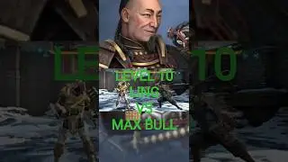 Level 10 vs max dojo jack bulwark #gaming #shadowfight4