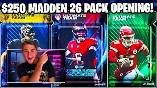 THE BEST PACKS IN MADDEN 26?! $250 EARLY ACCESS AND PLATINUM ELITE BUNDLE OPENING!