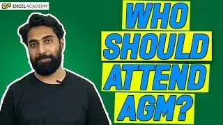 CS Executive Company Law - Who should attend AGM as per Companies Act, 2013?