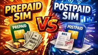 Prepaid vs Postpaid SIM | Which Is Better for Daily Use? | Postpaid Sim vs Prepaid Sim Comparison
