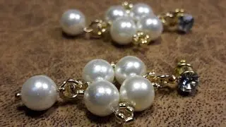 Aros de 5 perlas...Clase #18!!!