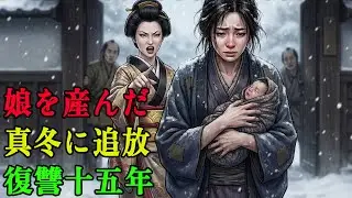 只因「娘」を産んだだけで、正妻は夫と側室に真冬へ追い出された｜野談｜伝説｜昔話｜説話｜民話