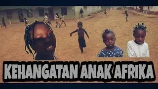 EKSPRESI ANAK-ANAK AFRIKA KETIKA AKU DATANG